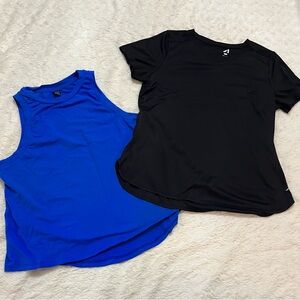 5/25🦋 Workout Tops Blue and Black